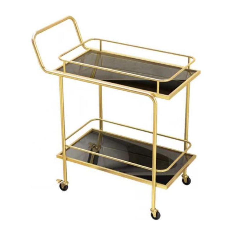 Rolling Modern Prep Table Stone 33.86" High Prep Table for Restaurant Black Clearhalo 'furn' 'furn_kitchen_islands_carts' 'Furniture' 'Kitchen & Dining Furniture' 'Kitchen Islands & Carts' 'kitchen_islands_carts' 5358287