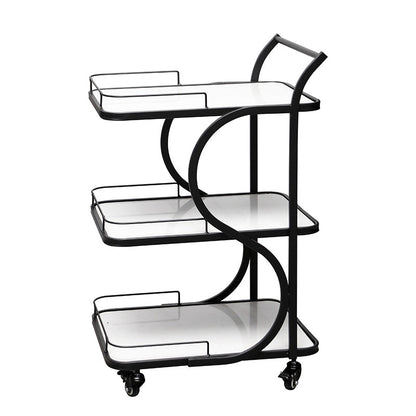 Rolling Contemporary Style Prep Table Metal Prep Table for Restaurant