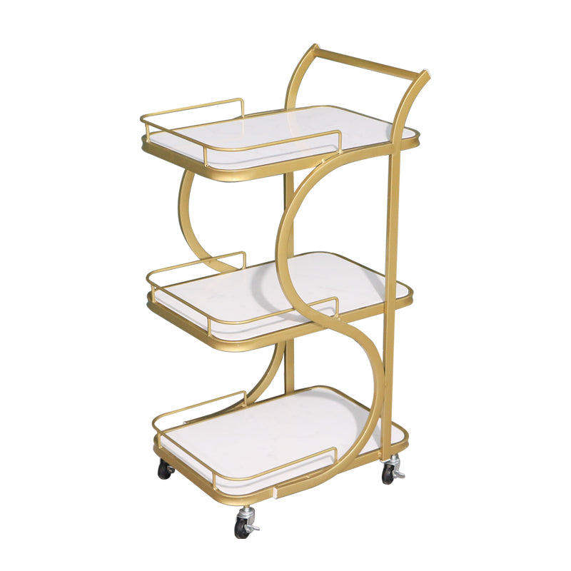 Rolling Contemporary Style Prep Table Metal Prep Table for Restaurant