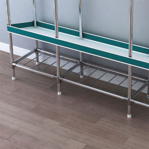 Moderner Kleiderschrank Armoire Aluminiumlegierung Rahmen Kleiderschrank für Zuhause