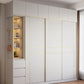 White Modern Style Wardrobe Cabinet Engineered Wood Wardrobe with Clothing Rod Clearhalo 'Armoires & Wardrobes' 'armoires_wardrobes' 'Bedroom Furniture' 'furn' 'furn_armoires_wardrobes' 'Furniture' 5358438