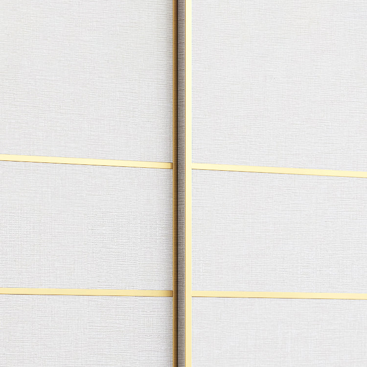 White Modern Style Wardrobe Cabinet Engineered Wood Wardrobe with Clothing Rod Clearhalo 'Armoires & Wardrobes' 'armoires_wardrobes' 'Bedroom Furniture' 'furn' 'furn_armoires_wardrobes' 'Furniture' 5358441