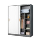Modern Style Home Wardrobe Armoire Beech Wood and Engineered Wood Storage Wardrobe Cabinet