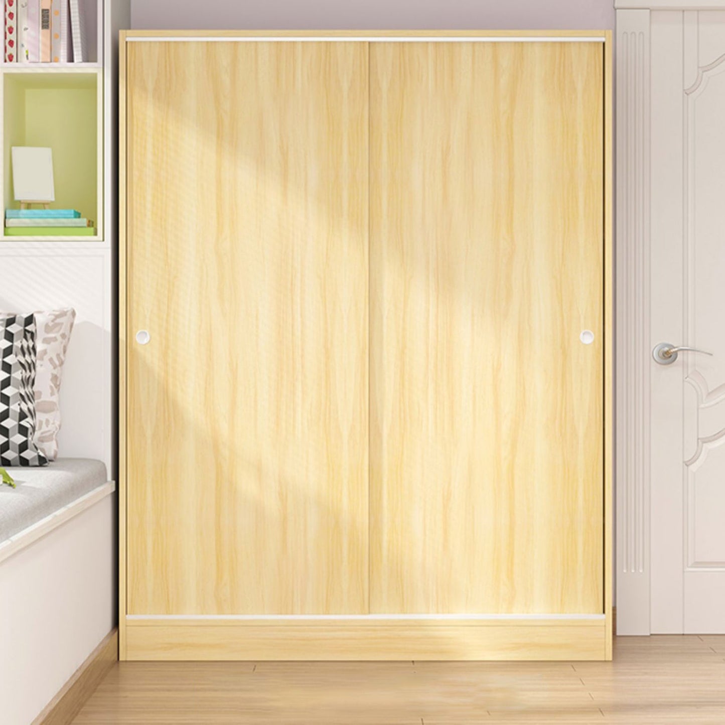 Eigentijdse stijl garderobe houten garderobe kast voor slaapkamer