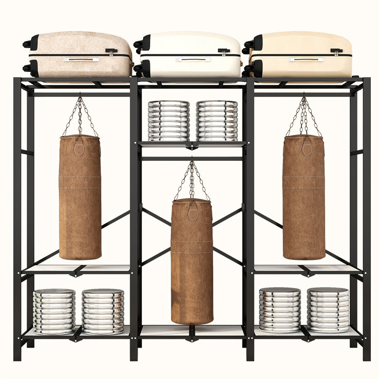 Armadio a cornice in acciaio inossidabile Armata moderno moderno armadio per il guardaroba con bordo di abbigliamento