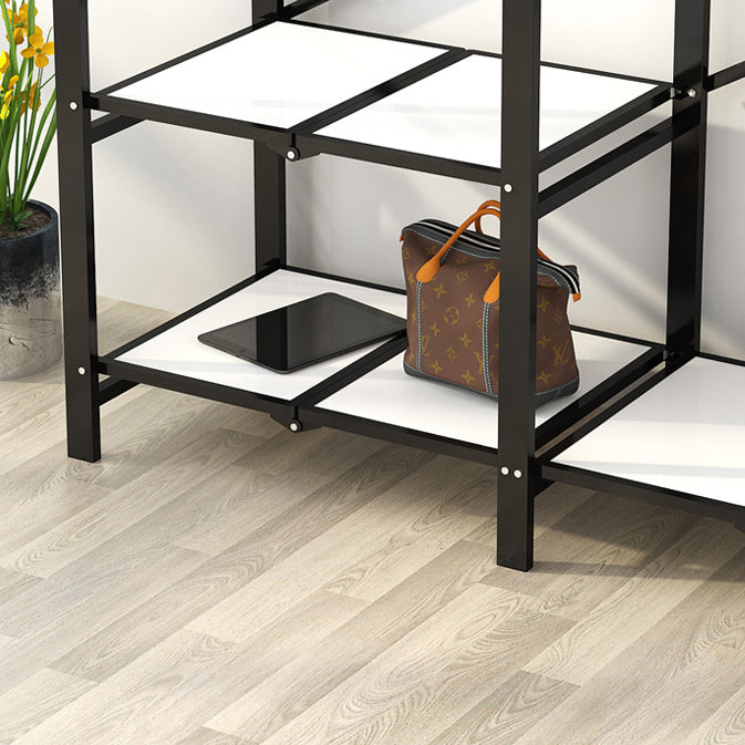 Armadio a cornice in acciaio inossidabile Armata moderno moderno armadio per il guardaroba con bordo di abbigliamento