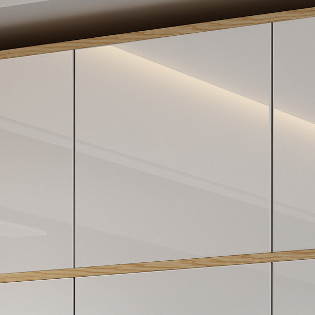 Armoire de rangement à charnière armoire armoire en bois pour la maison