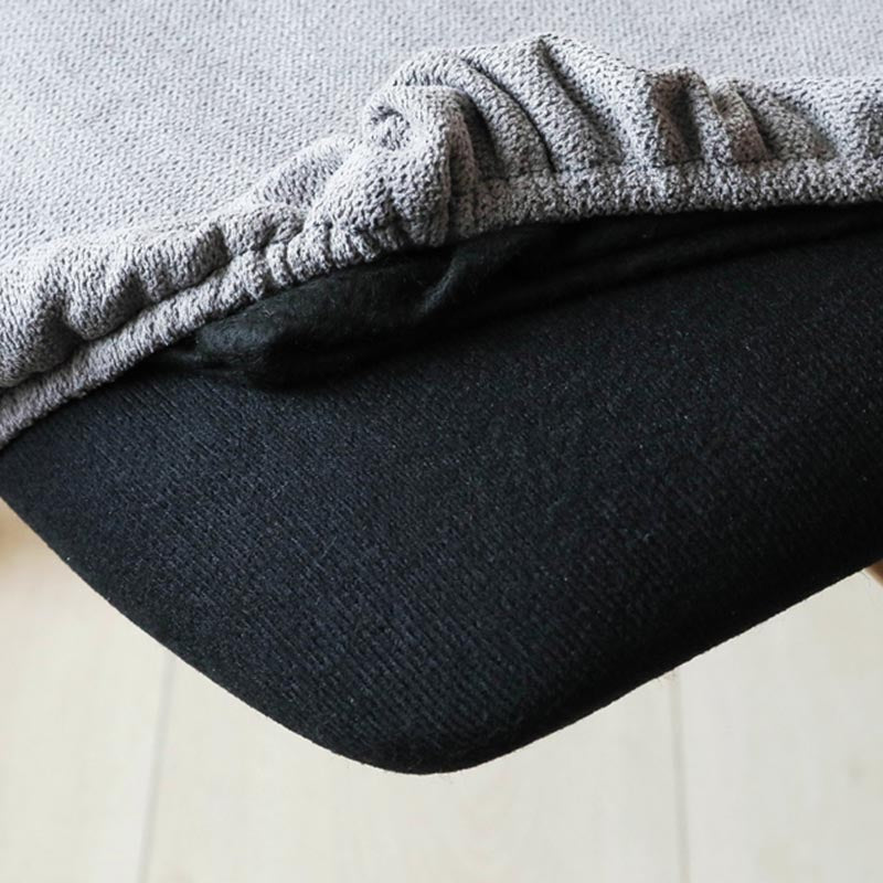 Contemporary Wood Dining Chairs Open Back Dining Side Furniture in Matte Finish for Home