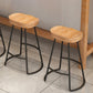 Modern 1/5/6/11 Pieces Bar Table Set Rectangle Pine Wood Counter Table with High Stools Clearhalo 'Bar Furniture' 'furn' 'furn_home_bar_bar_sets' 'Furniture' 'Home Bars & Bar Sets' 'home_bar_bar_sets' 'Kitchen & Dining Furniture' 5360357