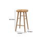 Modern 1/5/6/11 Pieces Bar Table Set Rectangle Pine Wood Counter Table with High Stools Clearhalo 'Bar Furniture' 'furn' 'furn_home_bar_bar_sets' 'Furniture' 'Home Bars & Bar Sets' 'home_bar_bar_sets' 'Kitchen & Dining Furniture' 5360370