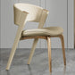 Modern Faux Leather Dining Chair Open Back Dining Side Furniture in Matte Finish Clearhalo 'Dining Chairs' 'Dining Tables & Seating' 'dining_chair' 'furn' 'furn_dining_chair' 'Furniture' 'Kitchen & Dining Furniture' 5360375
