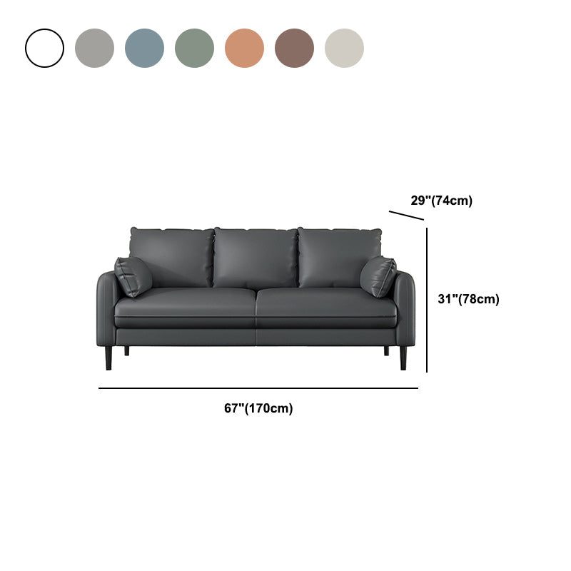 FAUIE CHAUX SHAND SORM SOFA SOFFAT STANDARD pour le salon avec des oreillers de boîtier