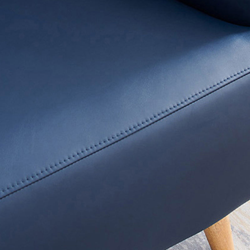 Divano a braccio incasso in pelle finta divano standard contemporaneo, 31,49 "w