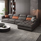Scandinavian Sofa & Chaise Stain Resistant Pillow Top Arm Sectional