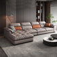 Scandinavian Sofa & Chaise Stain Resistant Pillow Top Arm Sectional