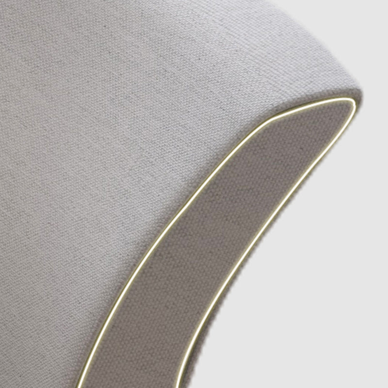 Linen Chair 22" L x 21.6" W x 32.6" H Arms Included Chair for Living Room Clearhalo 'Accent Chairs' 'accent_chairs' 'Chairs & Seating' 'furn' 'furn_accent_chairs' 'Furniture' 'Living Room Furniture' 5361060