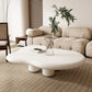 Scandinavian 4 Legs Coffee Table Geometric MDF Cocktail Table Clearhalo 'Coffee & Accent Tables' 'Coffee Tables' 'coffee_tables' 'furn' 'furn_coffee_tables' 'Furniture' 'Living Room Furniture' 5361243
