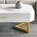 Table basse à jambes croisées