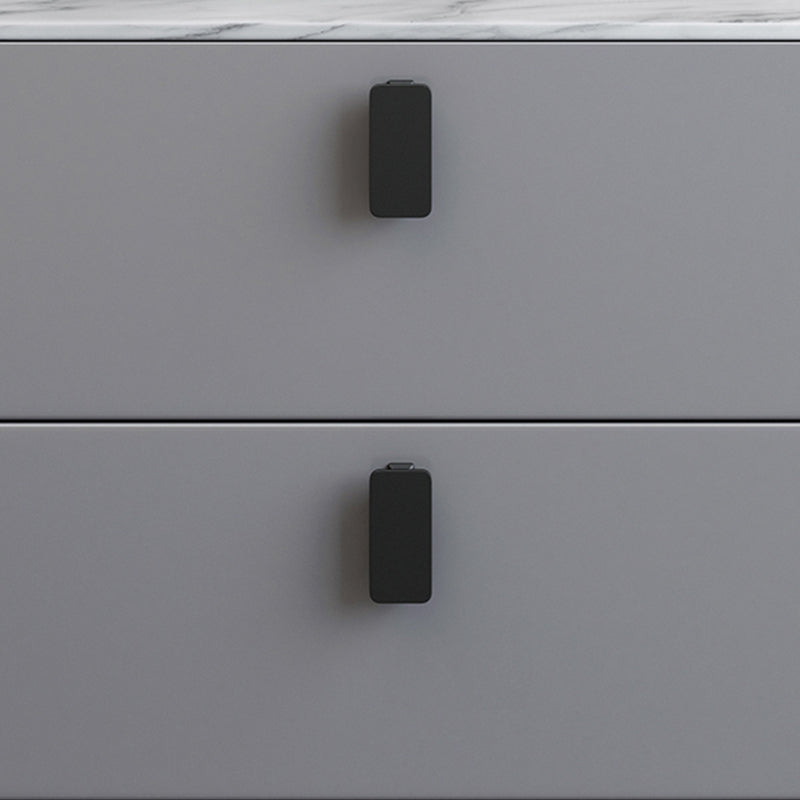 Wood Nightstand Or End Table 18.5" Tall Bed Nightstand with Drawers and Legs Clearhalo 'Bedroom Furniture' 'furn' 'furn_night_stand' 'Furniture' 'night_stand' 'Nightstands' 5361951