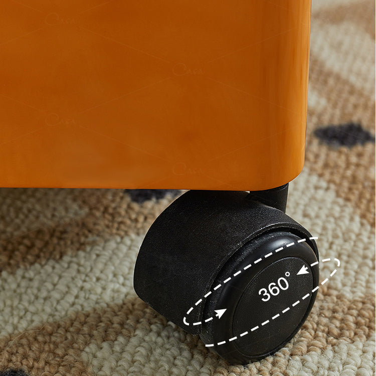 Scandinavian Plastic Night Table 28" Tall Removable Nightstand with Drawers Clearhalo 'Bedroom Furniture' 'furn' 'furn_night_stand' 'Furniture' 'night_stand' 'Nightstands' 5361967