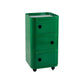 Scandinavian Plastic Night Table 15" Wide Square Nightstand with Drawers Green Casters Included 3 Clearhalo 'Bedroom Furniture' 'furn' 'furn_night_stand' 'Furniture' 'night_stand' 'Nightstands' 5362011