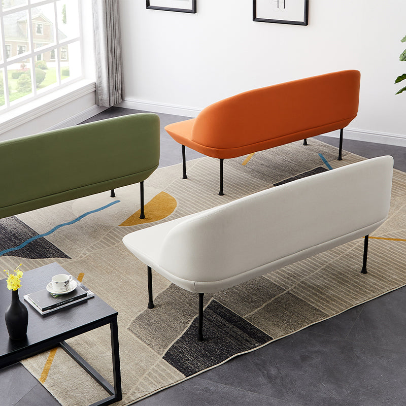 Canapé sans bras canapé standard contemporain pour le salon, appartement