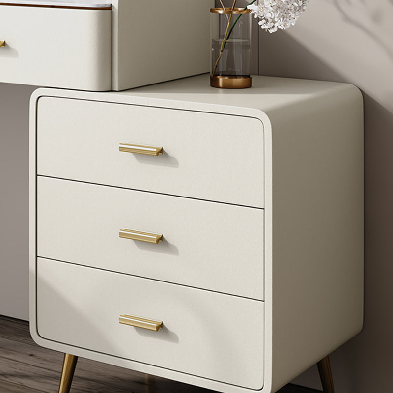 Tavolo da toeletta da toeletta per vanity beige glam tavolo da top di toeletta