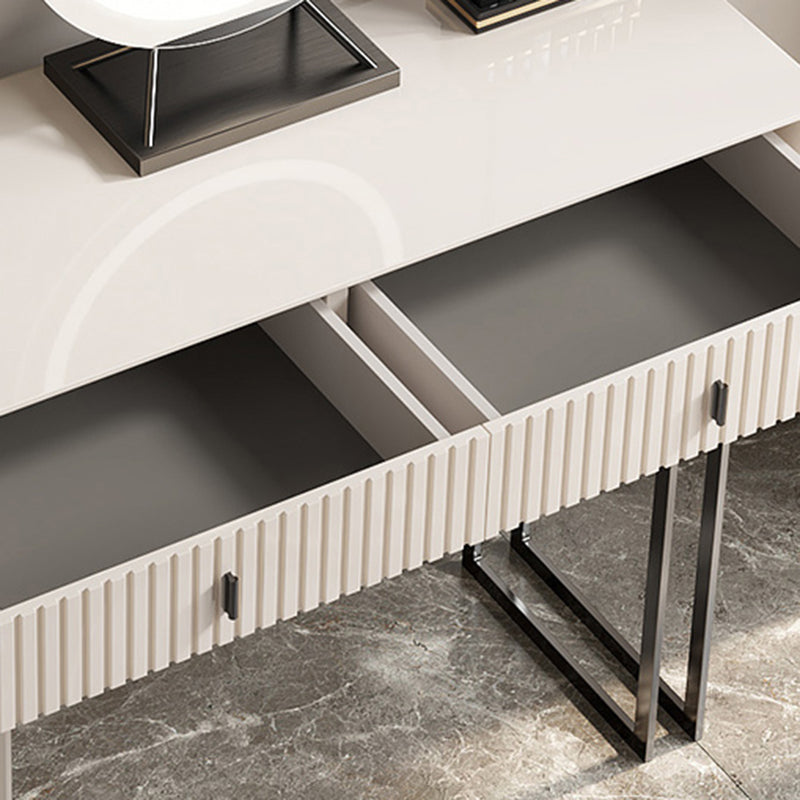 Vanité de maquillage en bois moderne