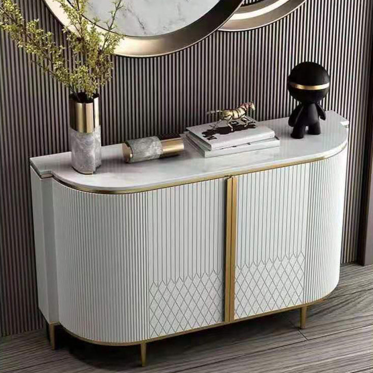 Server da pranzo in marmo Fucice in finta evania in stile Glam per cucina e soggiorno