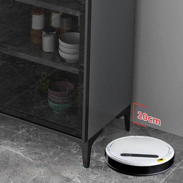 Sideboard di sala da pranzo in pietra moderna con porte per soggiorno