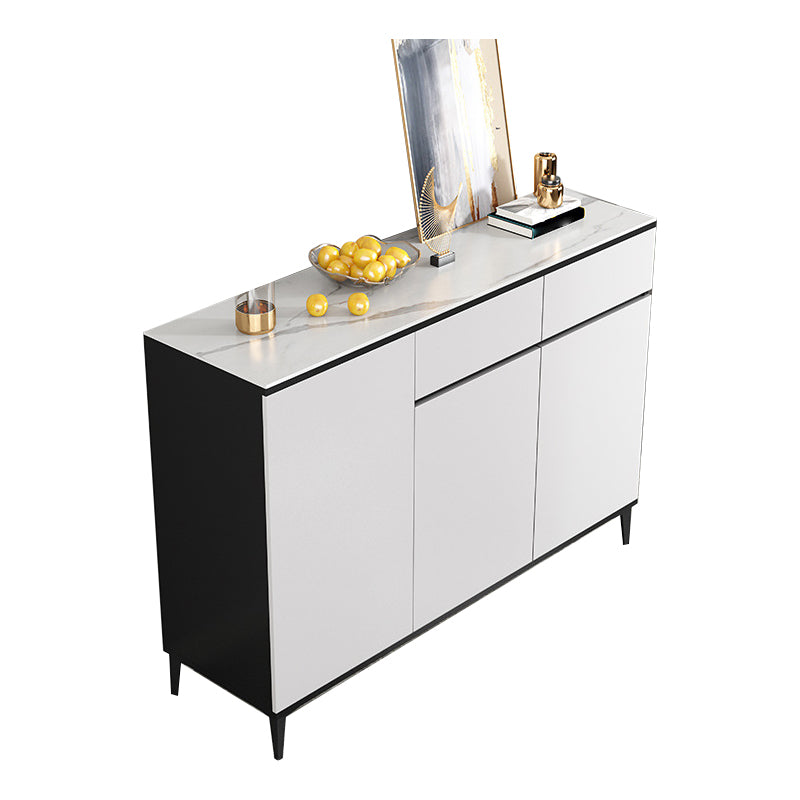 Glam Sideboard Porta bianca e cassetto sideboard per soggiorno per soggiorno