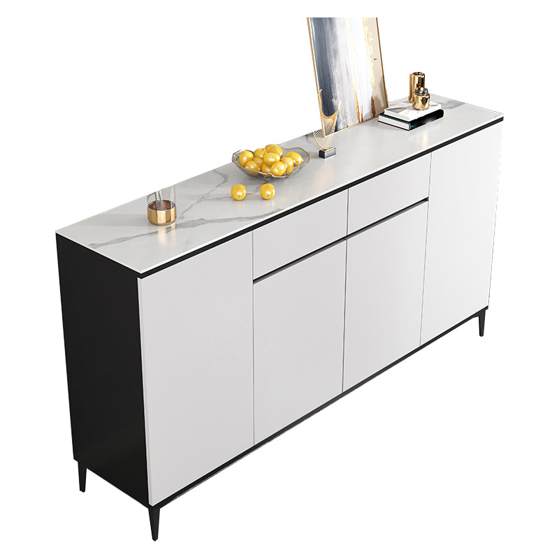 Glam Sideboard Porta bianca e cassetto sideboard per soggiorno per soggiorno