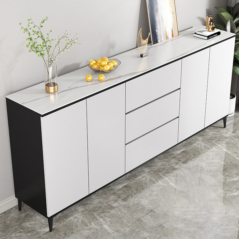 Glam Sideboard Porta bianca e cassetto sideboard per soggiorno per soggiorno