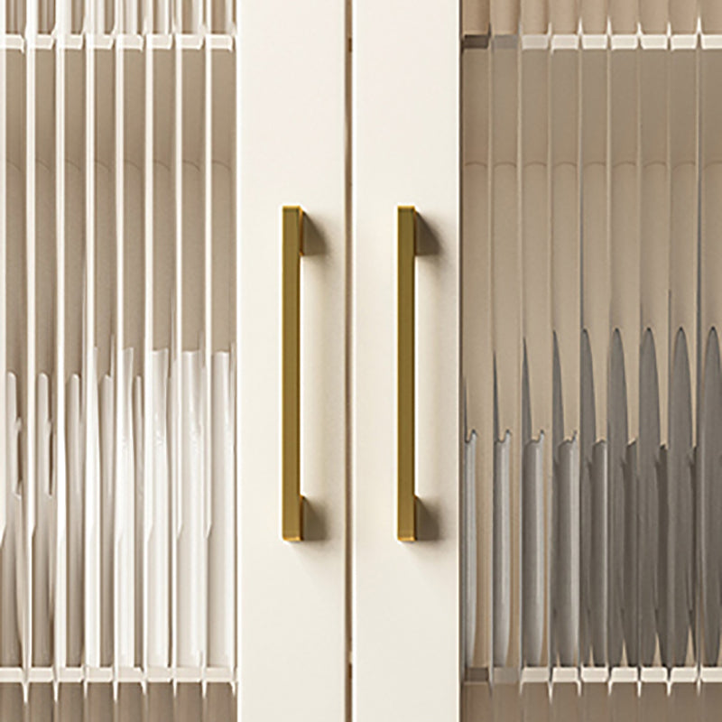 Gabinetto del salotto del soggiorno in ferro mobile moderno server moderno con porta di vetro e conservazione