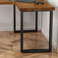 Solid Wood Pedestal Writing Desk Industrial L-Shape Office Desk Clearhalo 'furn' 'furn_office_desk' 'Furniture' 'Office Desks' 'Office Furniture' 'office_desk' 5368018