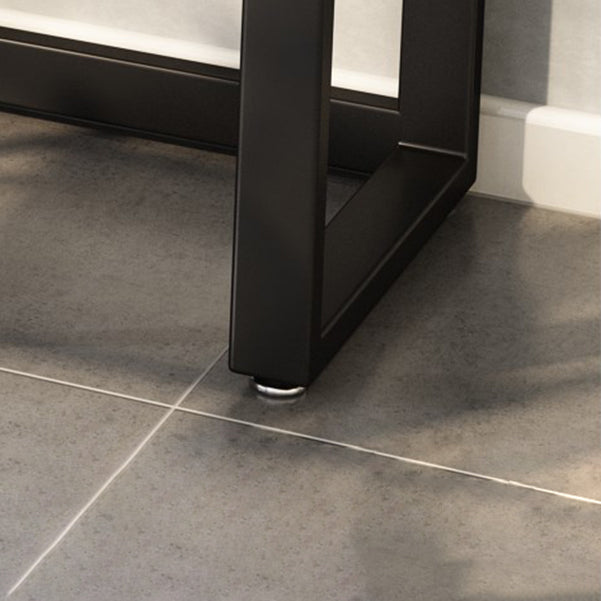 Scrivania in legno massiccio di scrittura industriale a forma di oro