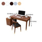 Rubberwood Storage and Drawers Writing Desk Rectangular Office Desk without Chair Clearhalo 'furn' 'furn_office_desk' 'Furniture' 'Office Desks' 'Office Furniture' 'office_desk' 5368190