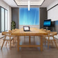 Solid Wood Rectangle Meeting Table Home Office Simplicity Writing Desk