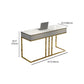 Descrito de la oficina de 1 cortesía de Glam Style Metal Writing Writing Desk for Office