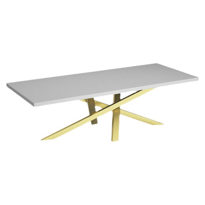 Glam Style Rectangular Office Desk Solid Wood Writing Desk for Office Gray Clearhalo 'furn' 'furn_office_desk' 'Furniture' 'Office Desks' 'Office Furniture' 'office_desk' 5368308