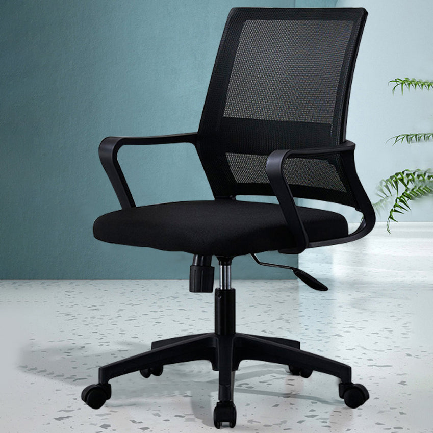 Modern Computer Ergonomic Mesh Chair Height-adjustable Office Chair Clearhalo 'furn' 'furn_office_chair' 'Furniture' 'Office Chairs' 'Office Furniture' 'office_chair' 5368338