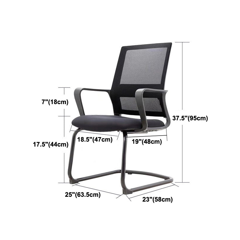 Modern Computer Ergonomic Mesh Chair Height-adjustable Office Chair Clearhalo 'furn' 'furn_office_chair' 'Furniture' 'Office Chairs' 'Office Furniture' 'office_chair' 5368341