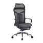 Modern Black Desk Chair with High Back and Swivel Home Office Chair