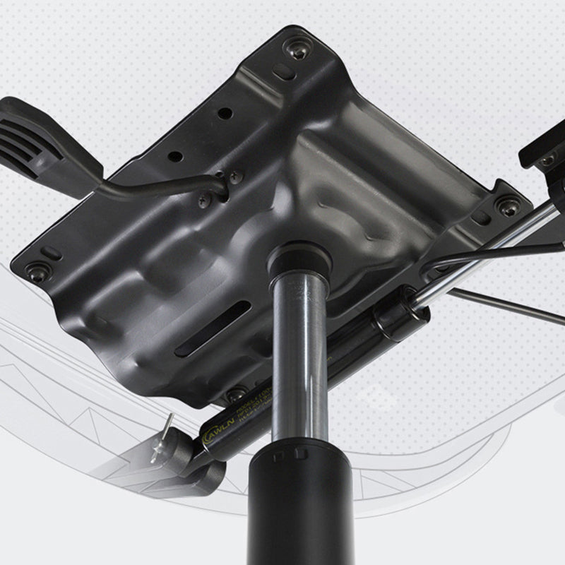 Moderner schwarzer Schreibtischstuhl mit hohem Rücken- und Schwenk -Home Office Stuhl