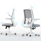 Moderne en eigentijdse bureaustoel Flip-Up Armlest High Back Ergonomic Taakstoel