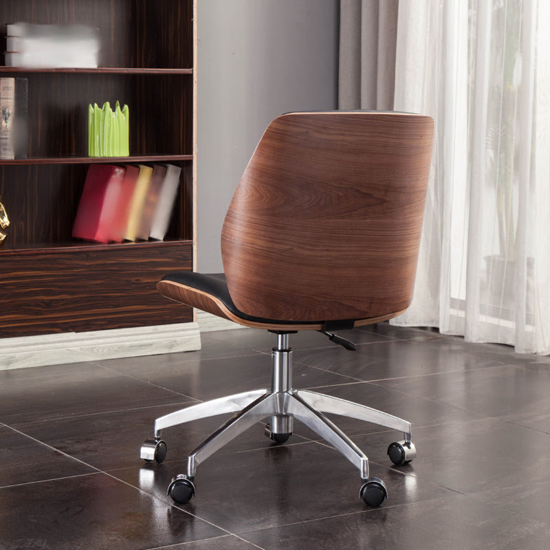 Moderner und zeitgenössischer Stuhl fester Waffenräder Schwenkmanager Stuhl