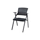 Mesh Mid Back Conference Chair Contemporary Ergonomic Arms Office Chair Black Without Writing Pad 1 Piece Clearhalo 'furn' 'furn_office_chair' 'Furniture' 'Office Chairs' 'Office Furniture' 'office_chair' 5368414