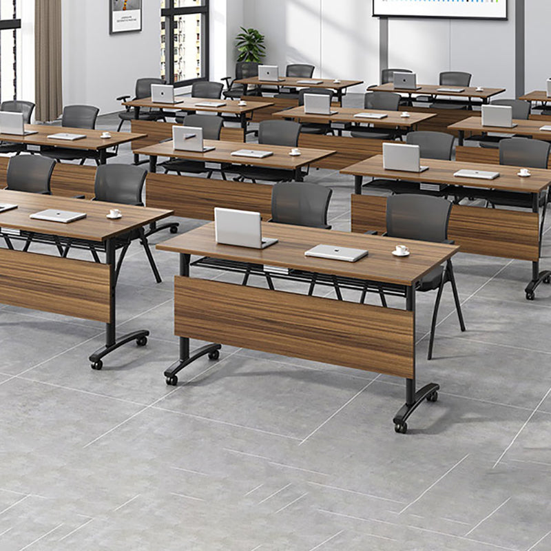 Mesh Mid Back Conference Chair Contemporary Ergonomic Arms Office Chair Clearhalo 'furn' 'furn_office_chair' 'Furniture' 'Office Chairs' 'Office Furniture' 'office_chair' 5368416