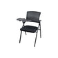 Mesh Mid Back Conference Chair Contemporary Ergonomic Arms Office Chair Black Small Writing Pad 1 Piece Clearhalo 'furn' 'furn_office_chair' 'Furniture' 'Office Chairs' 'Office Furniture' 'office_chair' 5368419