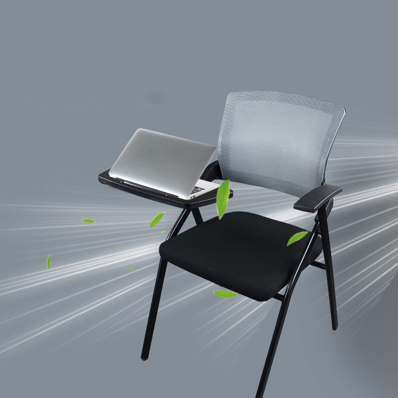 Mesh Mid Back Conference Chair Contemporary Ergonomic Arms Office Chair Clearhalo 'furn' 'furn_office_chair' 'Furniture' 'Office Chairs' 'Office Furniture' 'office_chair' 5368429